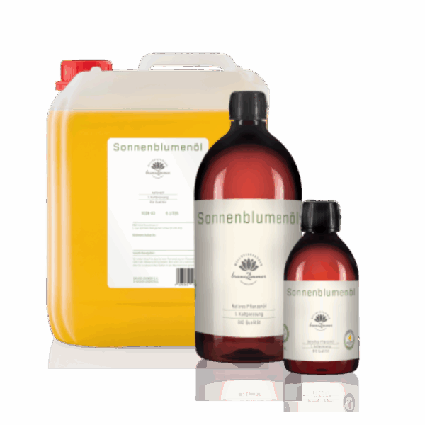 Sonnenblumenöl bio 1. Kaltpressung