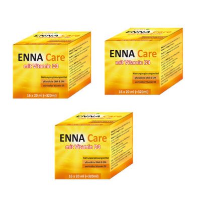 Spar Paket 13-3xEnna-Care-Oelmischung Vitamin-D3-DHA-EPA