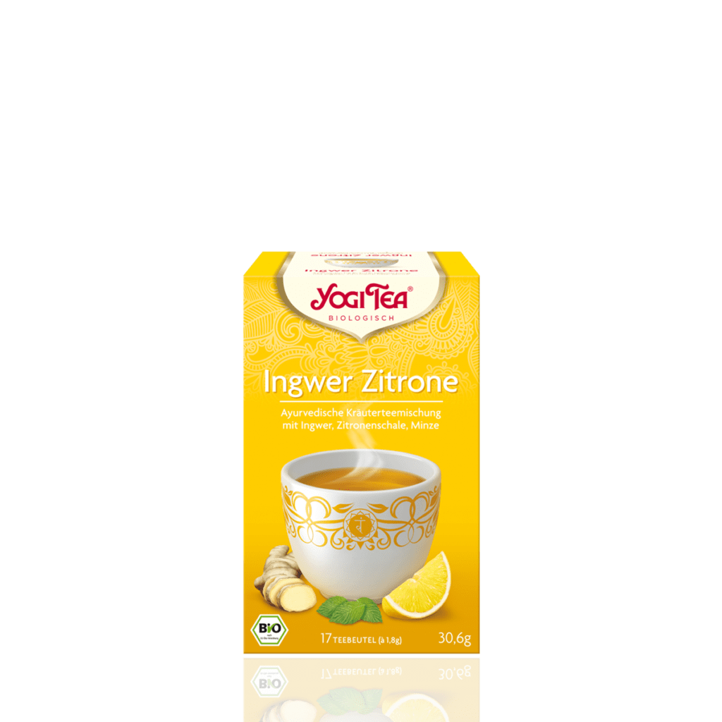Yogi Tee Ingwer Zitronen Tee-17 Teebeutel