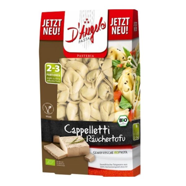 D´Angelo Pasta - Cappelletti Raeuchertofu bio vegan 250 g
