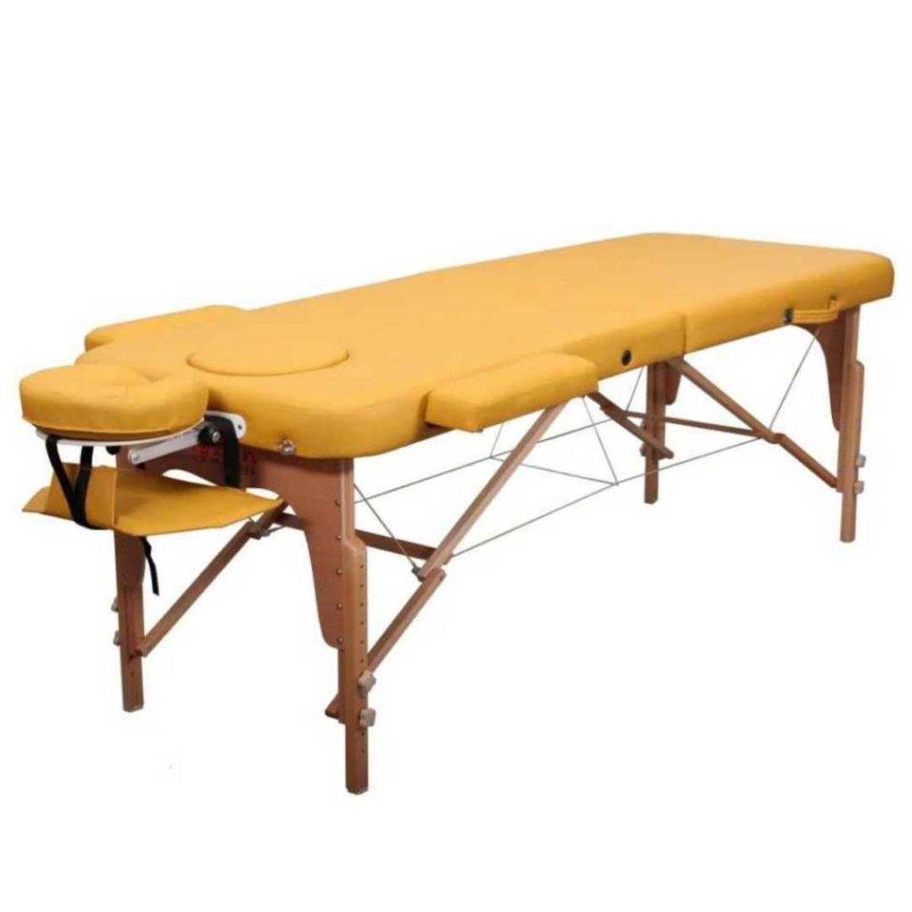 Massageliege Zen Basic 3 Flat gelb