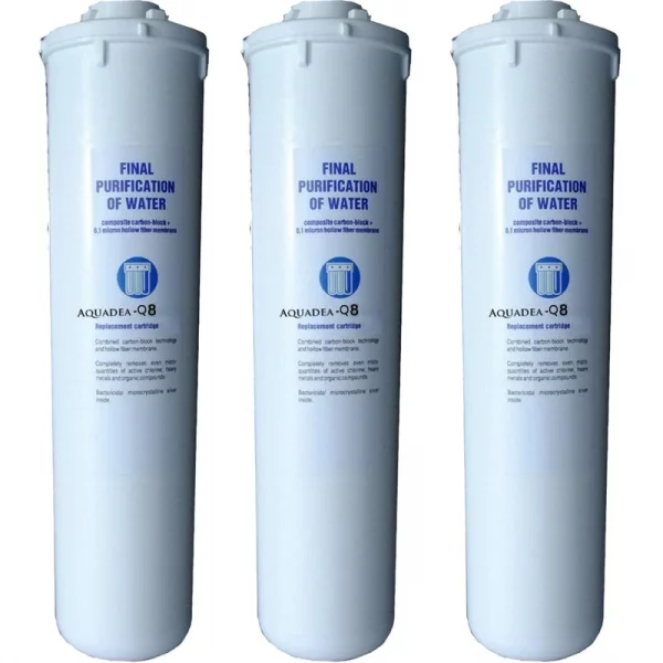 3 Wasserfilter Patronen Q8