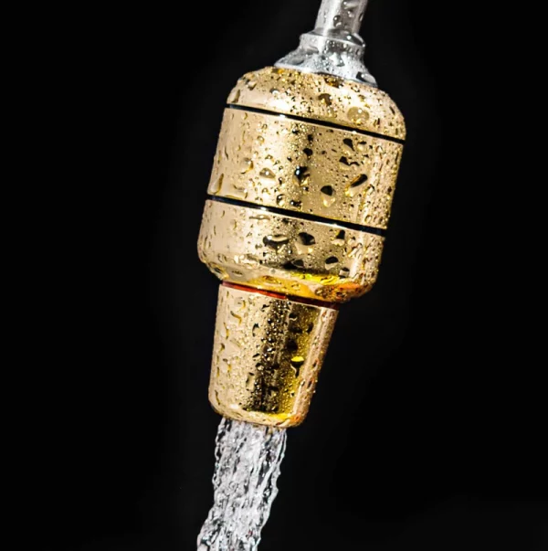 Wasserverwirbler Kristallwirbel Kammer Trinity-Basic Gold