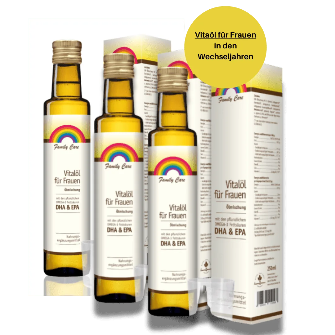 Spar Paket 34 – 3 x Vitalöl für Frauen mit DHA und EPA