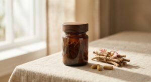 ashwagandha kapseln wann einnehmen - natuerliches Wellness-Produkt